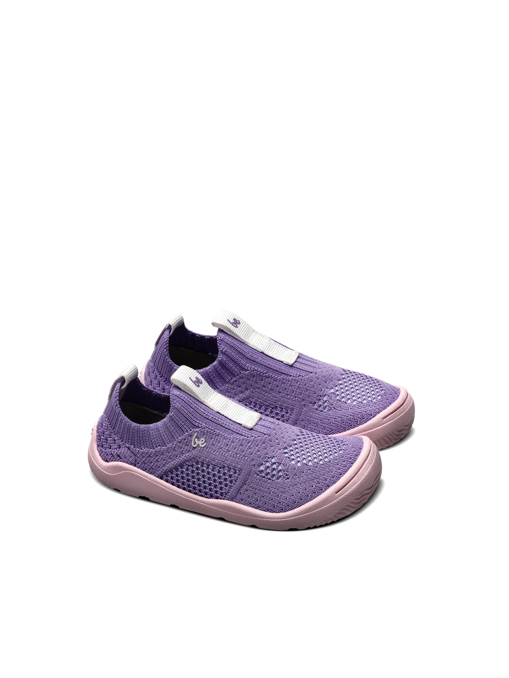 Kinder Barfuß Slip-on Schuhe Be Lenka Luppo Vorschule - Flieder & Pink