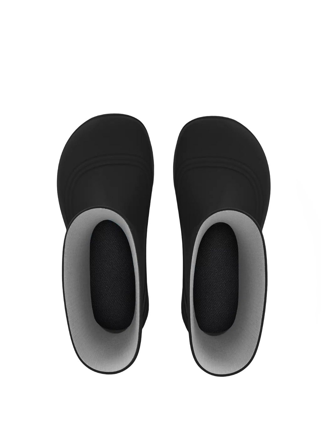 Kids Barefoot Rain Boots Be Lenka Pudds - Black