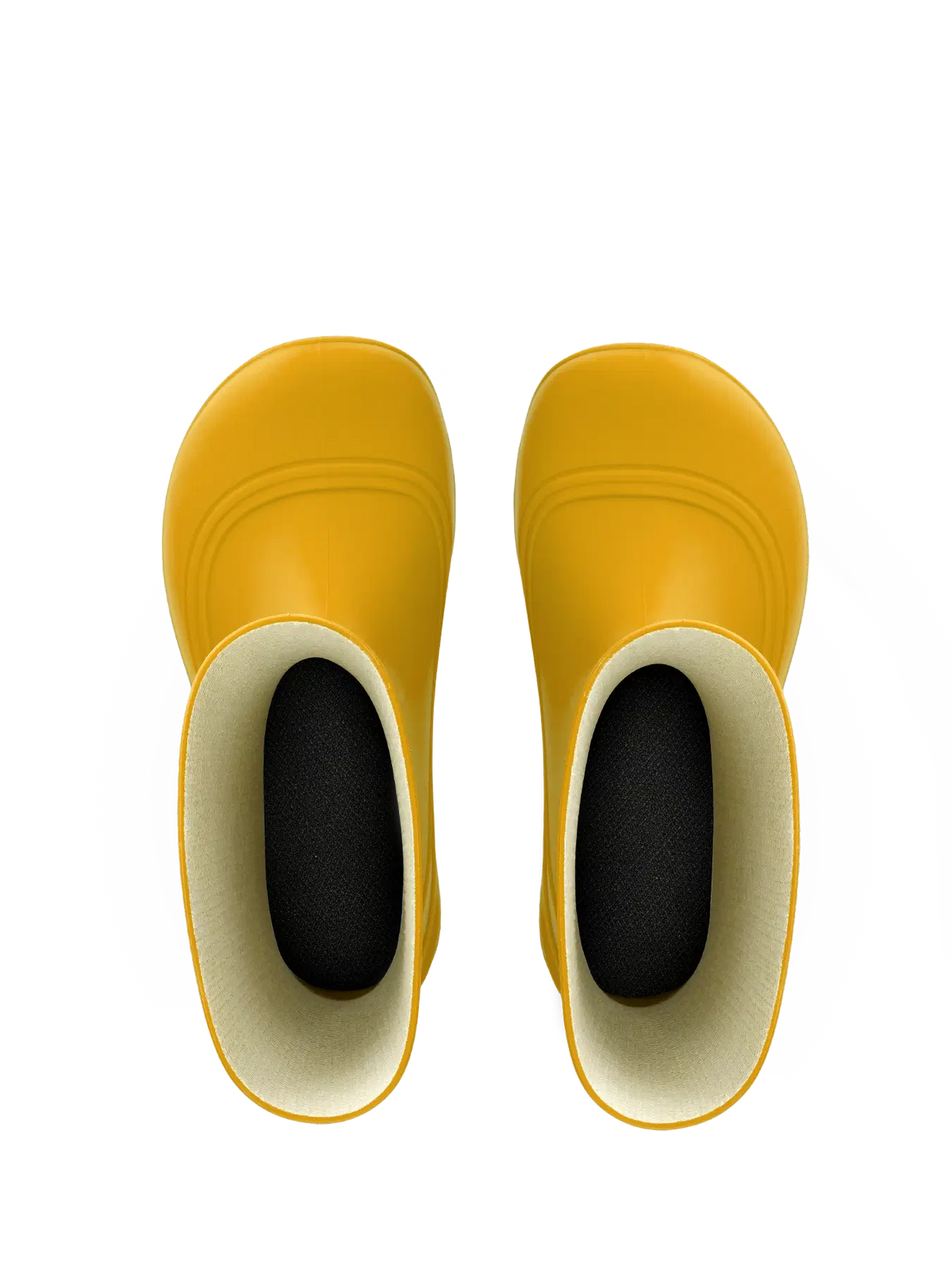 Kinder Barfuß-Gummistiefel Be Lenka Pudds - Gelb