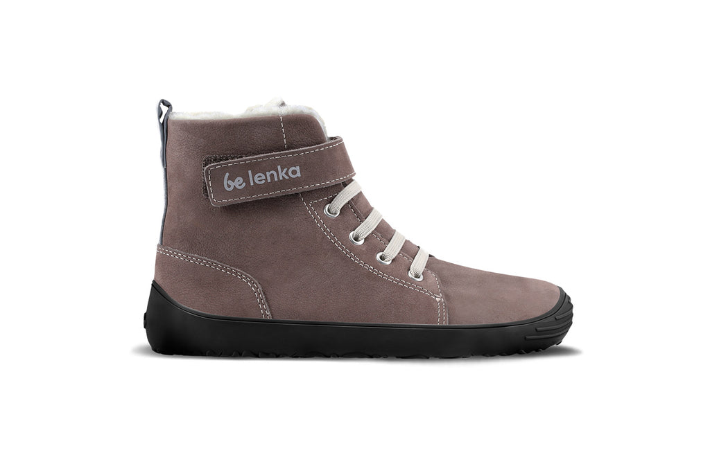 Barfußschuhe Be Lenka Winter Kids - Chocolate
