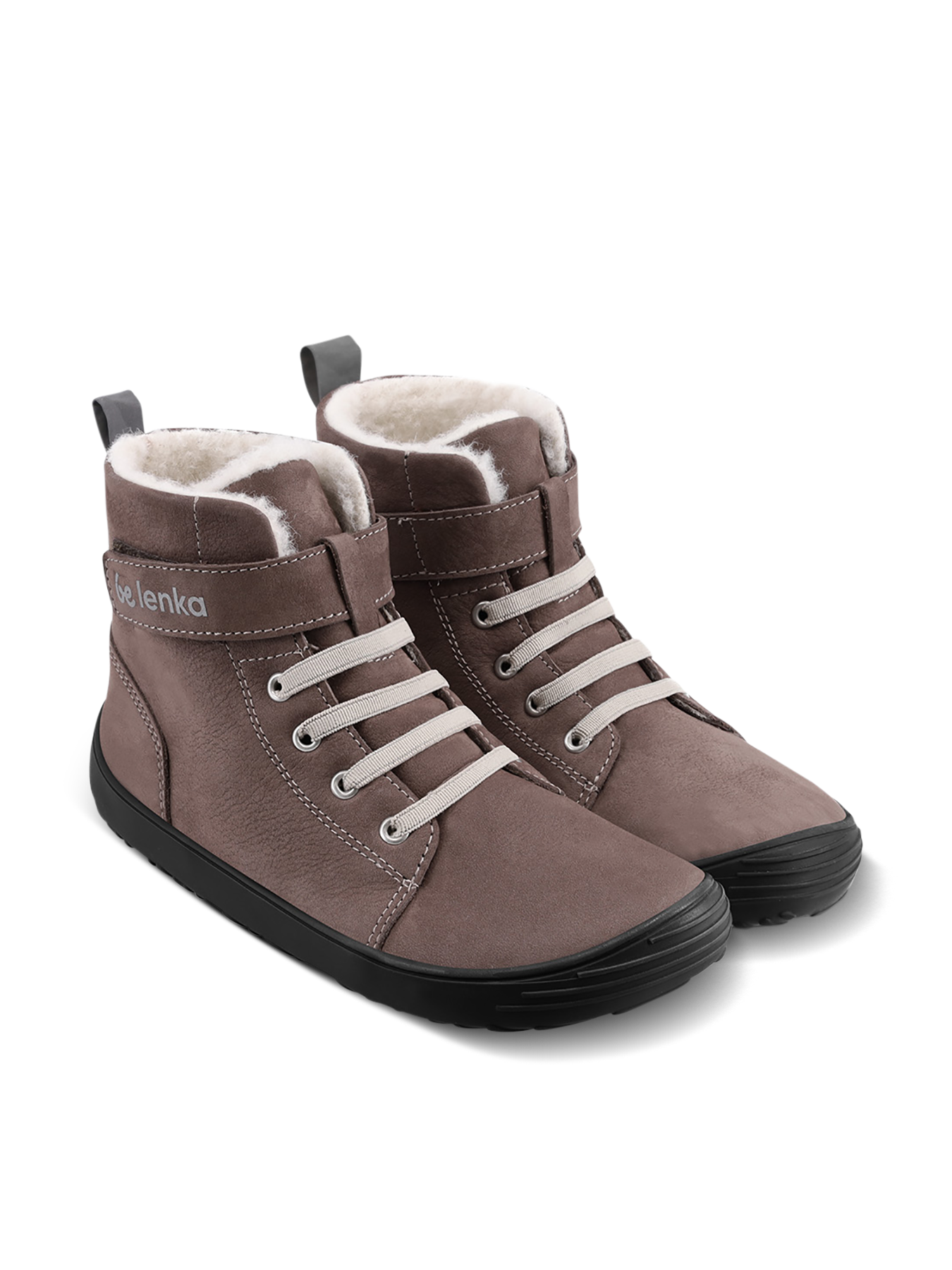 Barfußschuhe Be Lenka Winter Kids - Chocolate