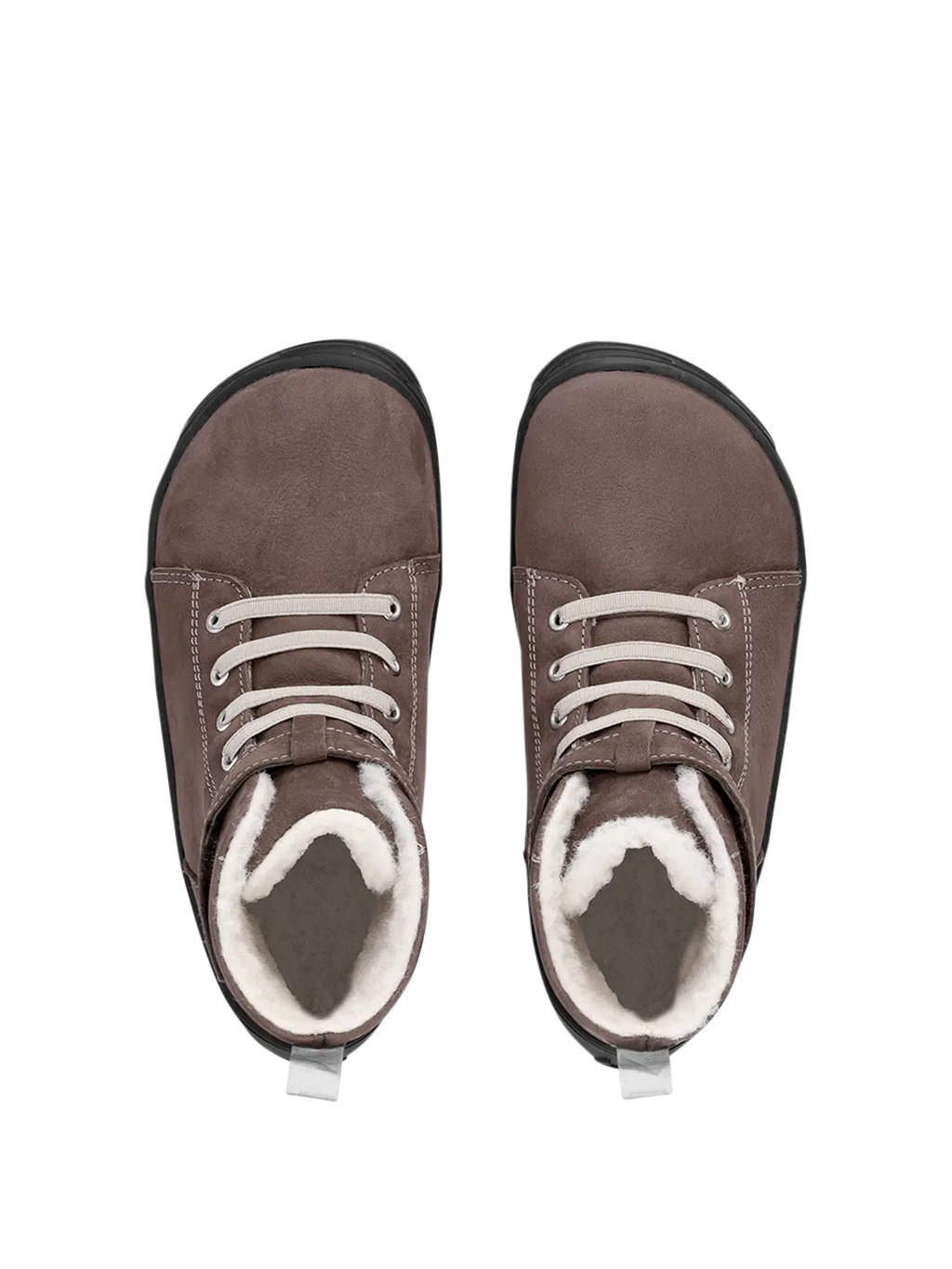 Winter barefoot boots Be Lenka Winter Kids - Chocolate