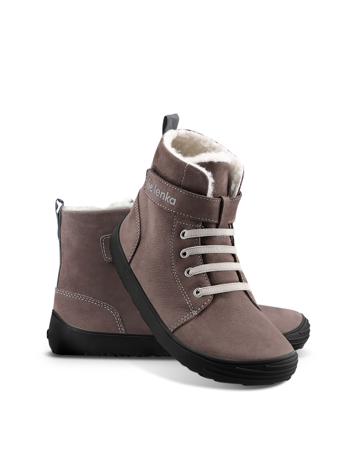 Barfußschuhe Be Lenka Winter Kids - Chocolate