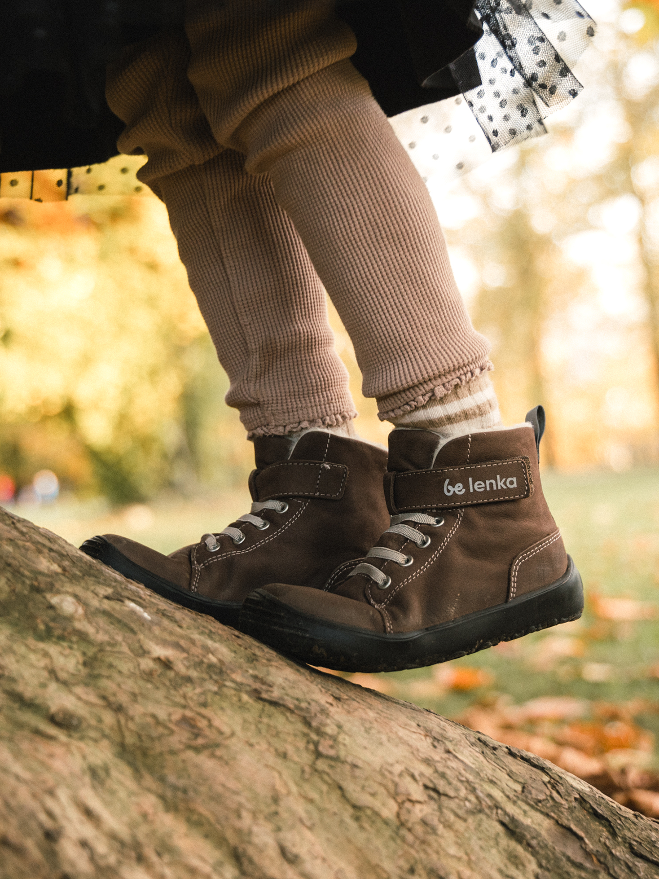 Barfußschuhe Be Lenka Winter Kids - Chocolate