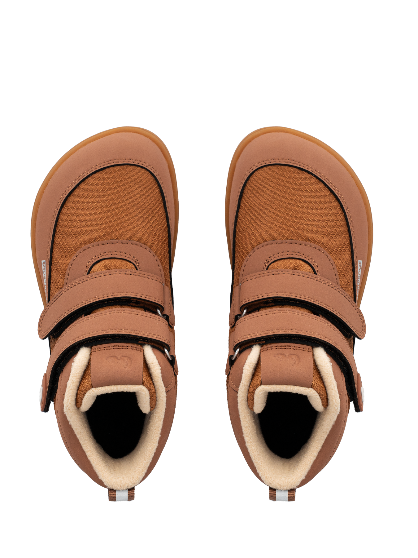 Kinder-Winter-Barfußstiefel Be Lenka Zippu Junior - All Brown