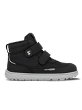 Kinder-Winter-Barfußschuhe Be Lenka Zippu Junior - Schwarz & Grau