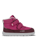 Kinder-Winter-Barfußschuhe Be Lenka Zippu Kids - Berry & Grey