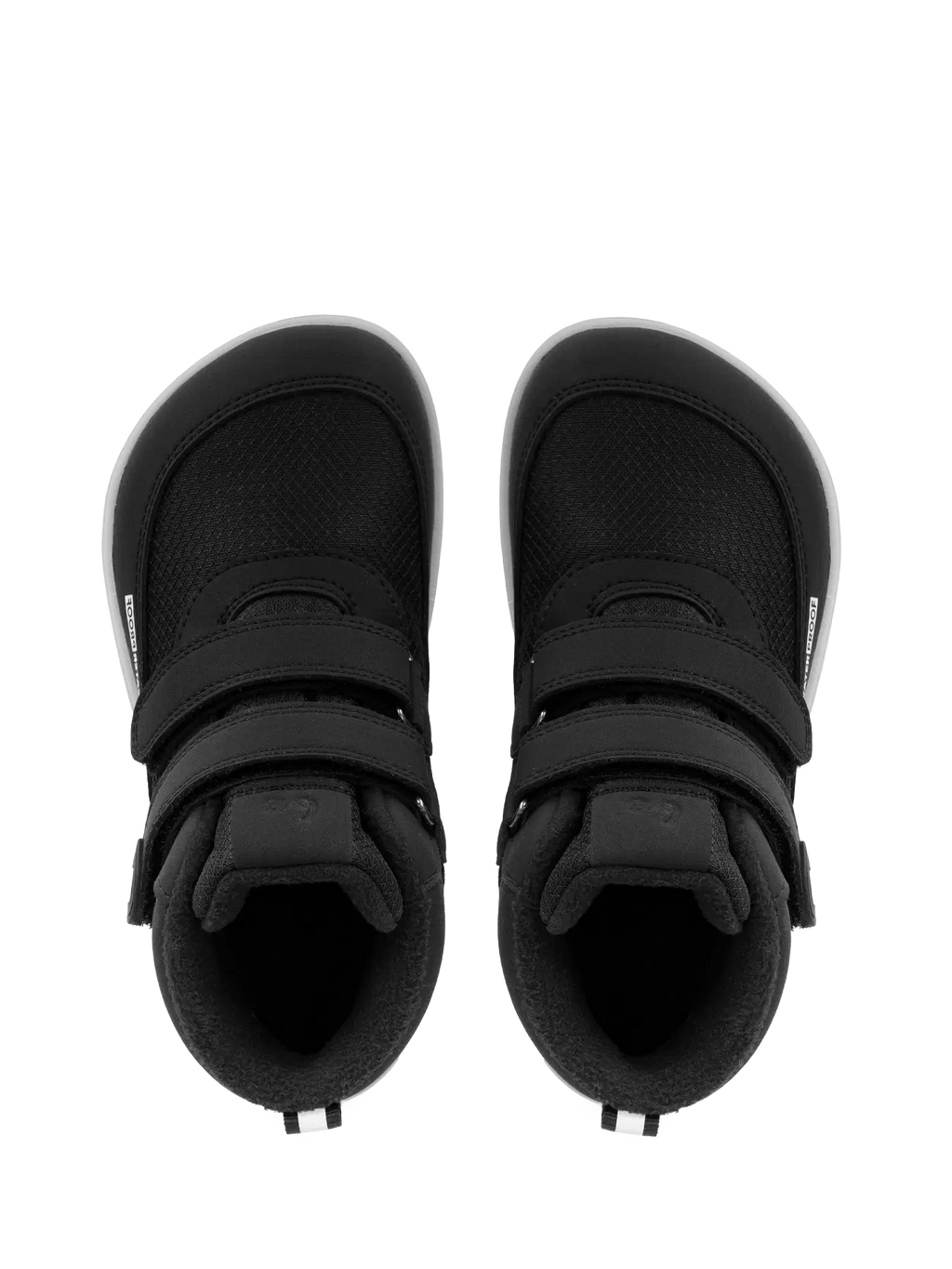 Kinder-Winter-Barfußstiefel Be Lenka Zippu Kids - Schwarz & Grau