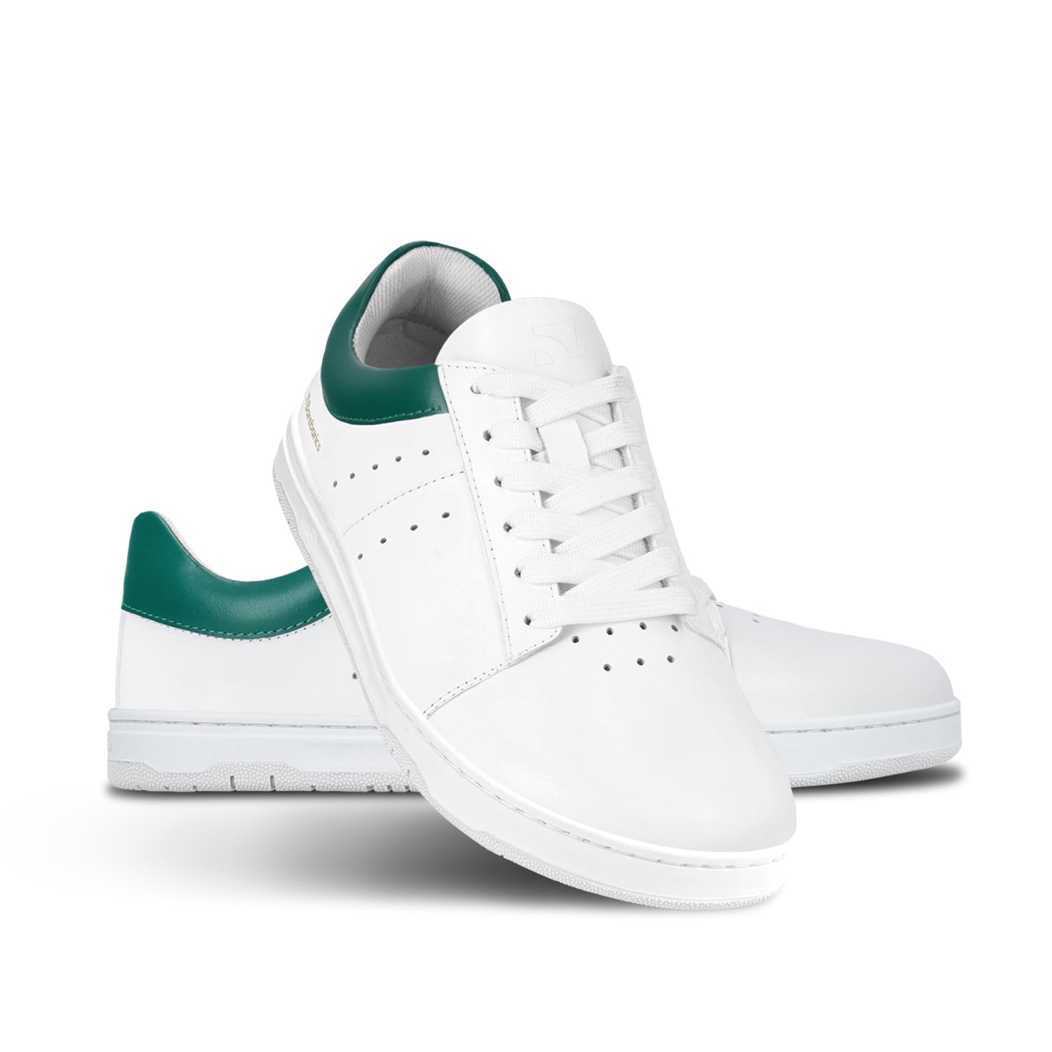 Barfußschuhe Barebarics Enigma - Weiß & Dunkelgrün
