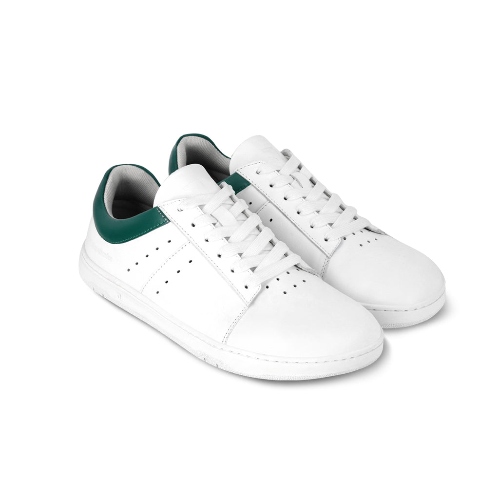 Barfußschuhe Barebarics Enigma - Weiß & Dunkelgrün