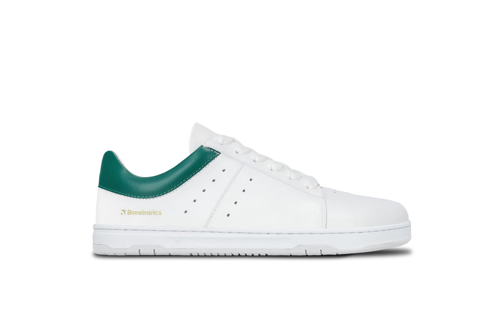 Barfußschuhe Barebarics Enigma - Weiß & Dunkelgrün