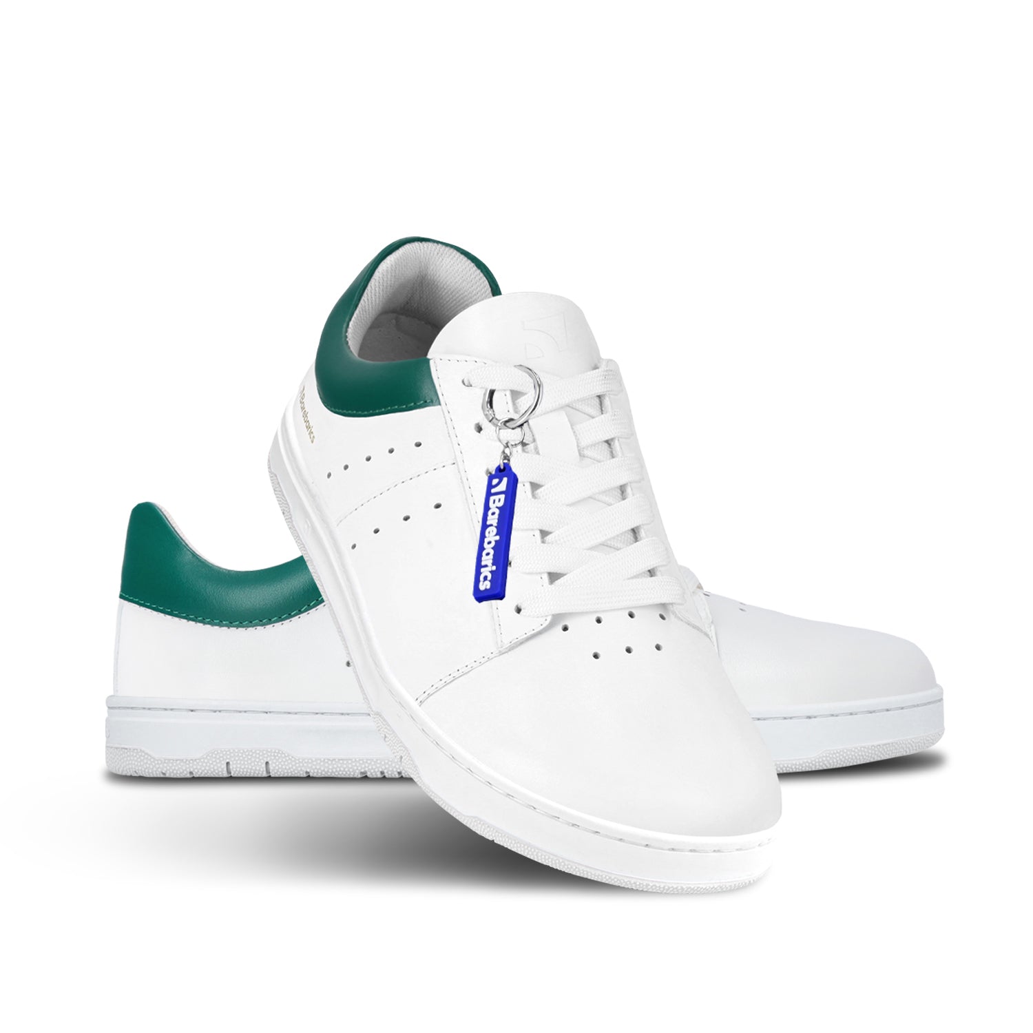 Barfußschuhe Barebarics Enigma - Weiß & Dunkelgrün