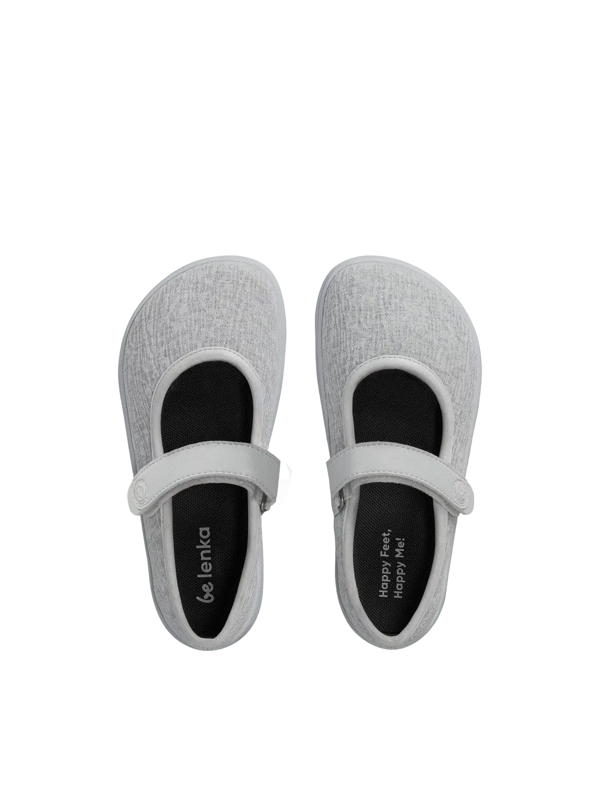 Kids Barefoot Ballerinas Be Lenka Tinkee Kids - White Sparkle - BarefootHub - UK Barefoot Shoes