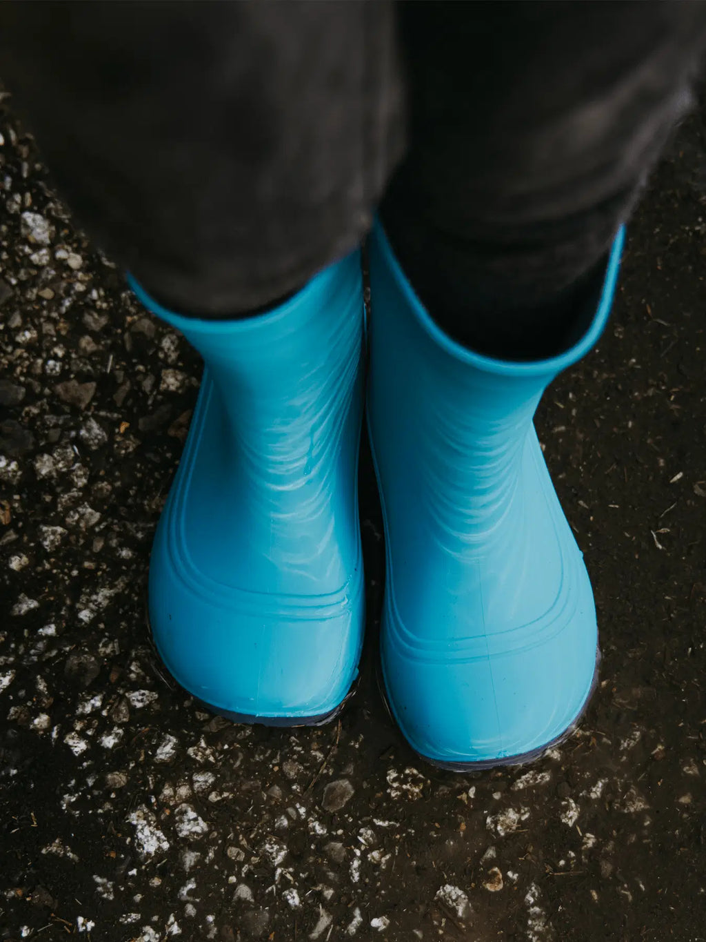 Kids Barefoot Rain Boots Be Lenka Pudds - Aqua Blue - BarefootHub - UK Barefoot Shoes