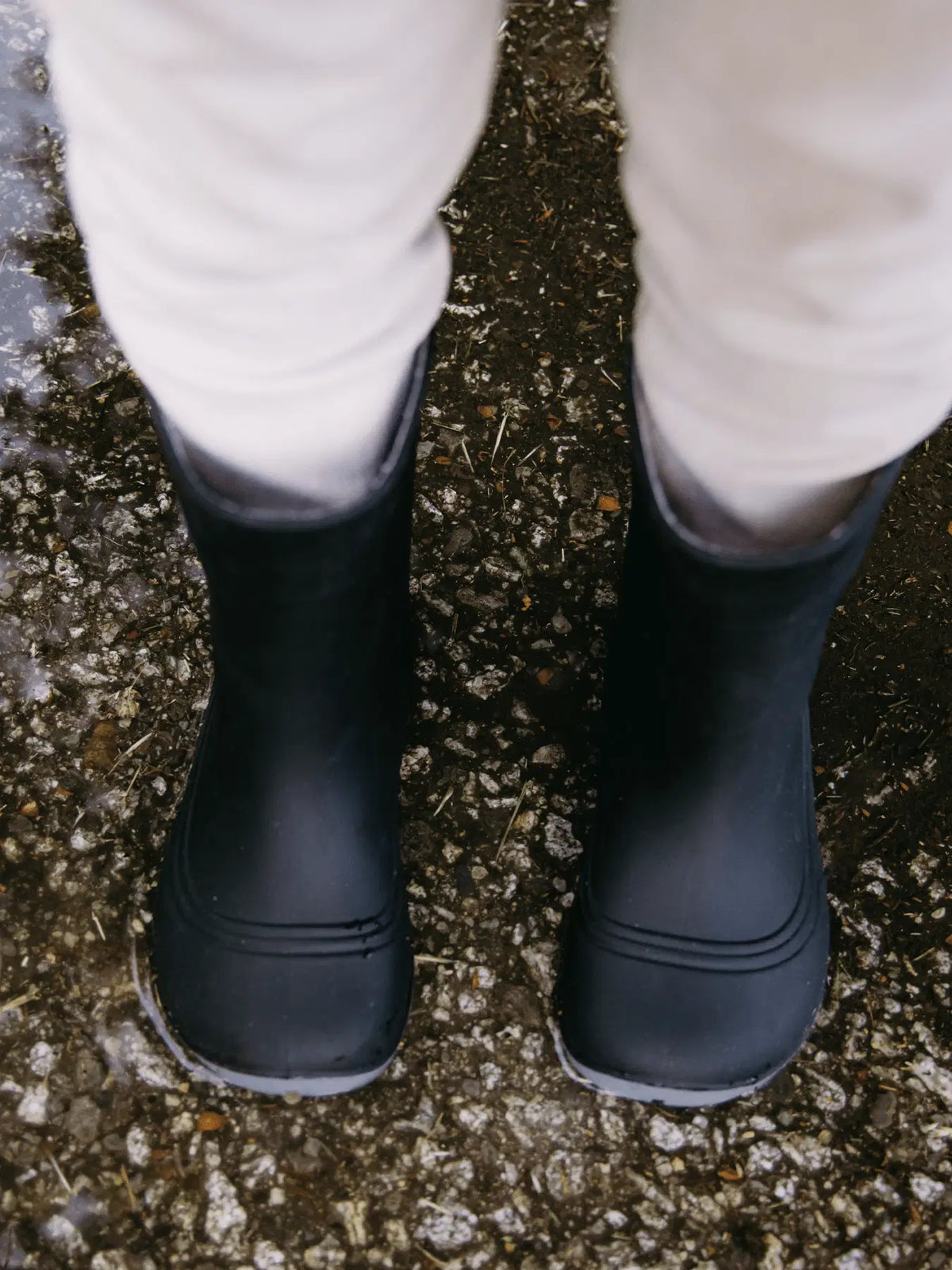 Kids Barefoot Rain Boots Be Lenka Pudds - Black - BarefootHub - UK Barefoot Shoes