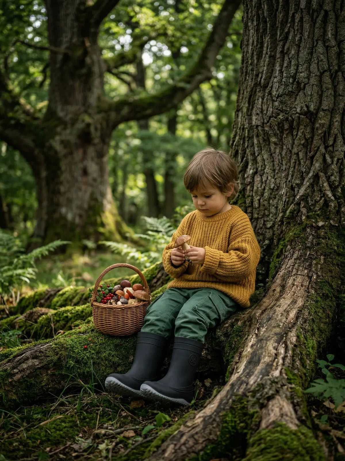 Kids Barefoot Rain Boots Be Lenka Pudds - Black - BarefootHub - UK Barefoot Shoes