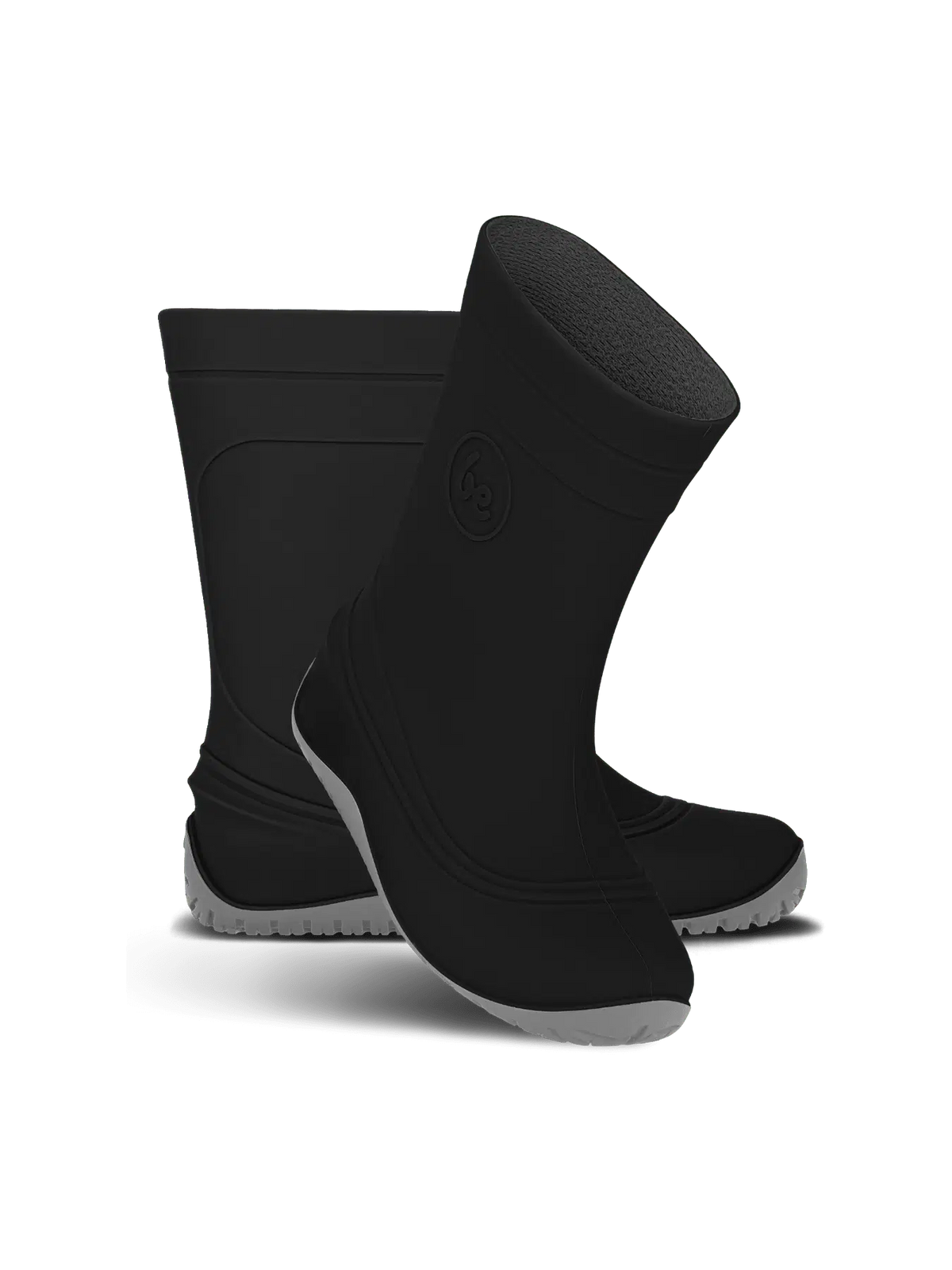 Kids Barefoot Rain Boots Be Lenka Pudds - Black - BarefootHub - UK Barefoot Shoes