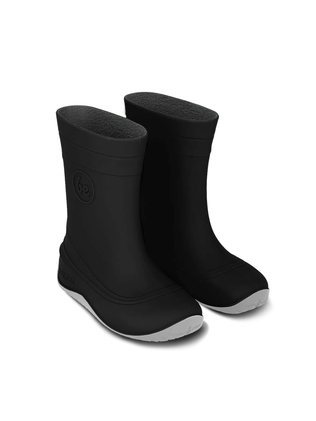 Kids Barefoot Rain Boots Be Lenka Pudds - Black - BarefootHub - UK Barefoot Shoes