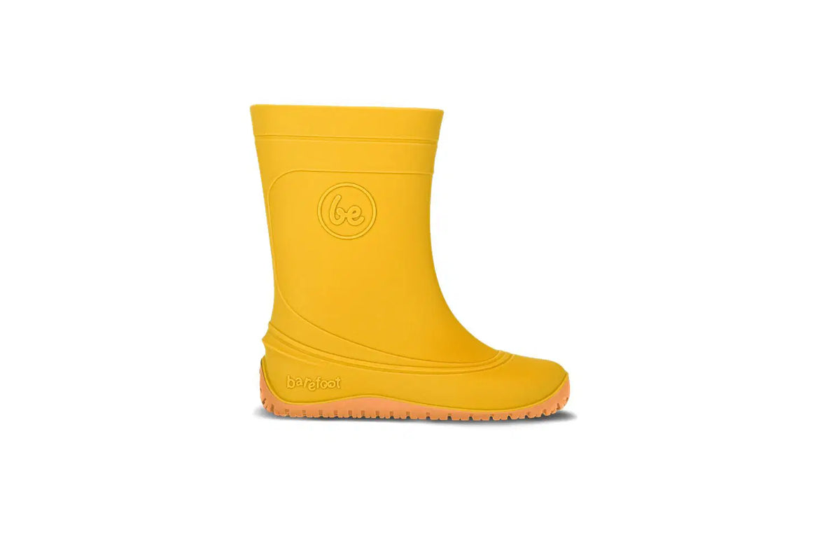 Kids Barefoot Rain Bootss Be Lenka Pudds - Yellow - BarefootHub - UK Barefoot Shoes