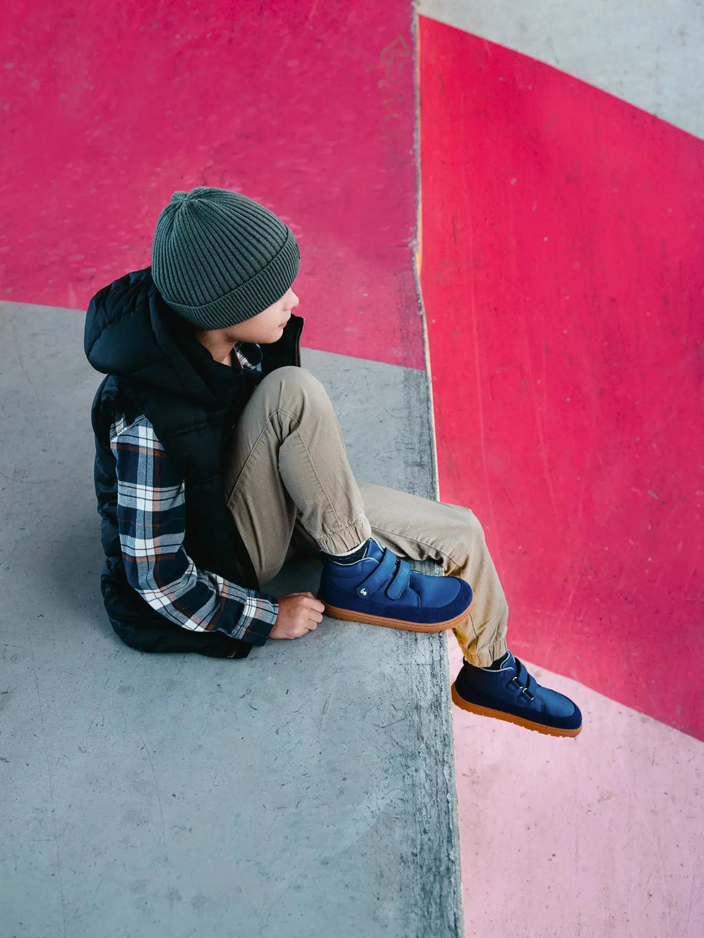 Kids barefoot shoes Be Lenka Elio Kids - Dark Blue - BarefootHub - UK Barefoot Shoes