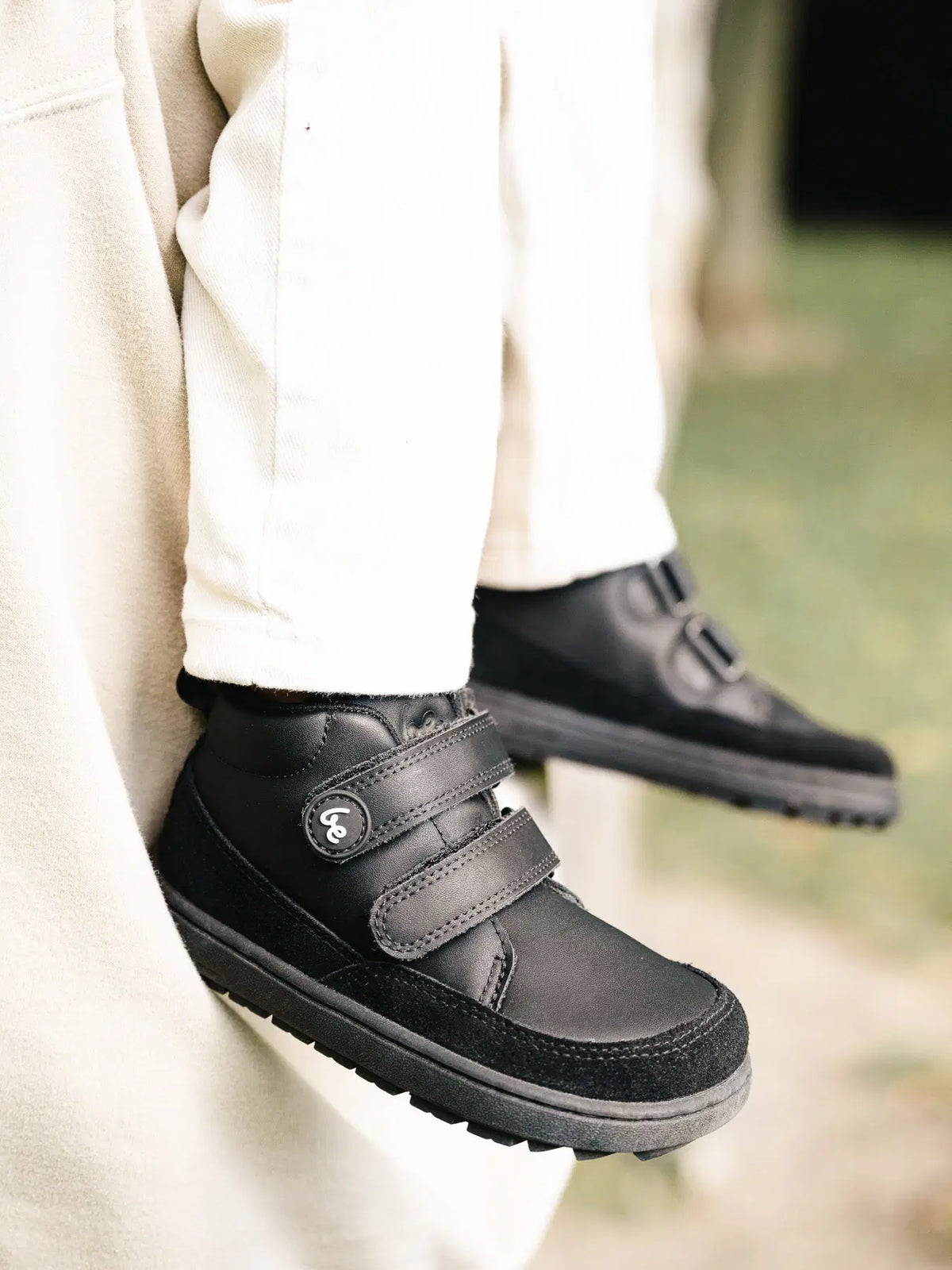 Kids barefoot shoes Be Lenka Elio Preschool - All Black - BarefootHub - UK Barefoot Shoes