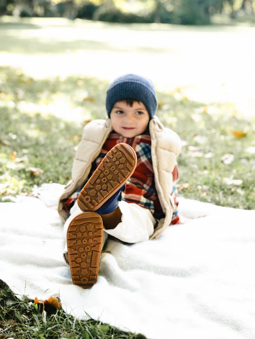 Kids barefoot shoes Be Lenka Elio Preschool - Dark Blue - BarefootHub - UK Barefoot Shoes