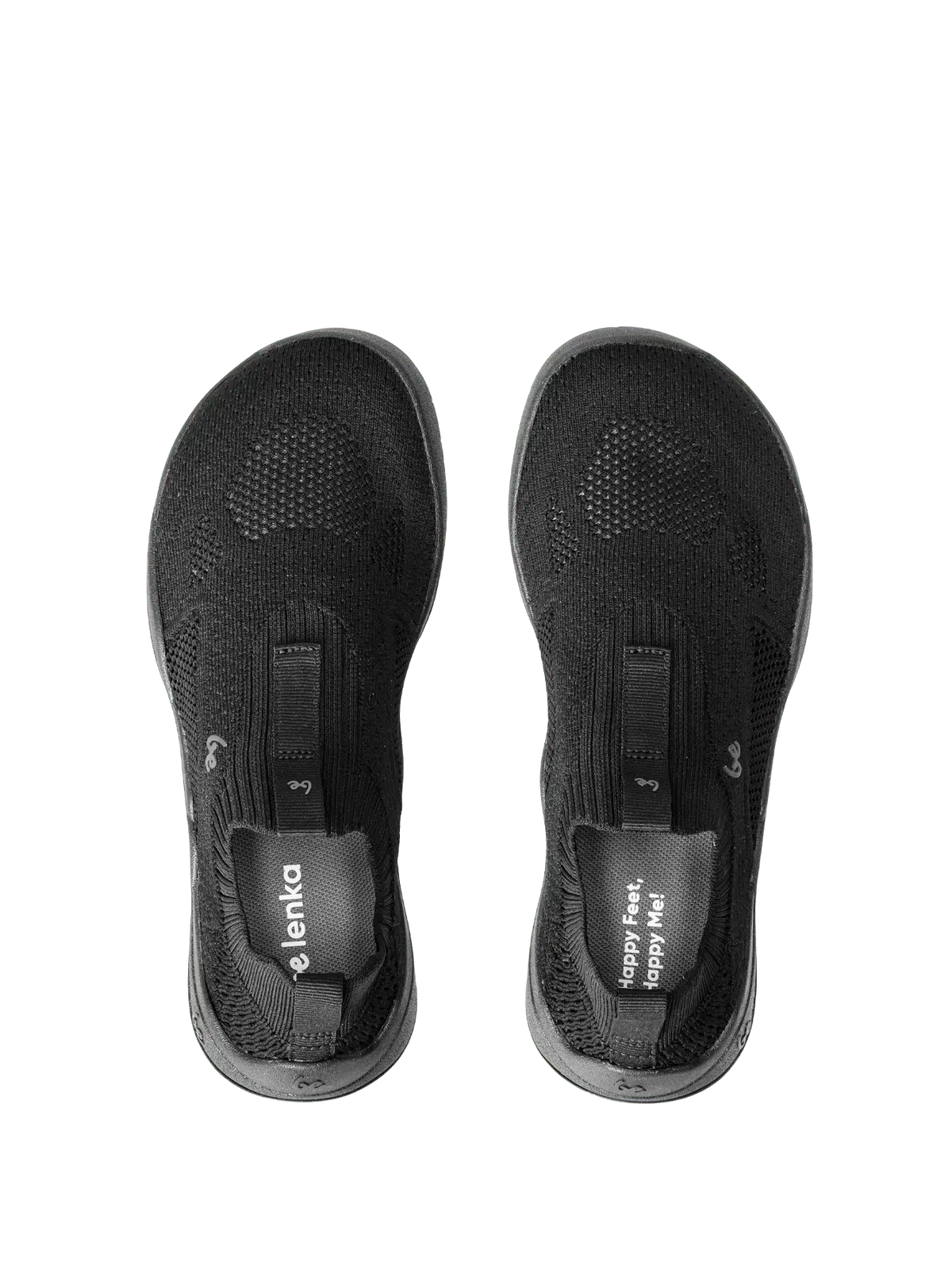 Kids Barefoot Slip-on Shoes Be Lenka Luppo Junior - All Black - BarefootHub - UK Barefoot Shoes