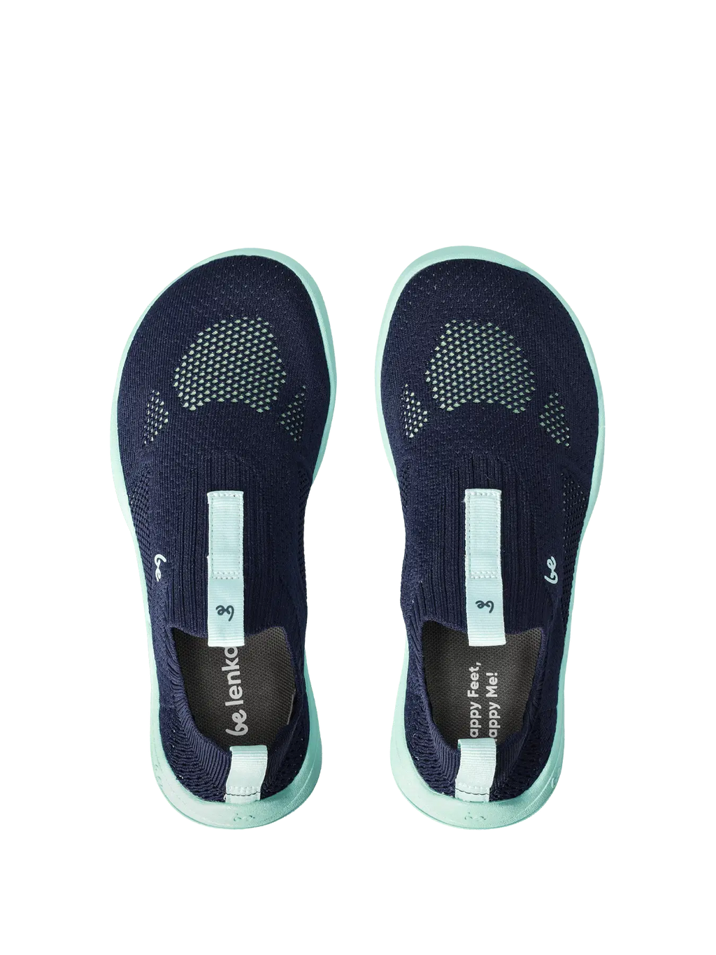 Kids Barefoot Slip-on Shoes Be Lenka Luppo Junior - Blue & Aqua - BarefootHub - UK Barefoot Shoes