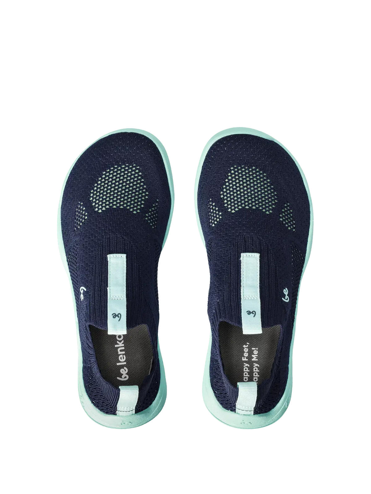 Kids Barefoot Slip-on Shoes Be Lenka Luppo Junior - Blue & Aqua - BarefootHub - UK Barefoot Shoes