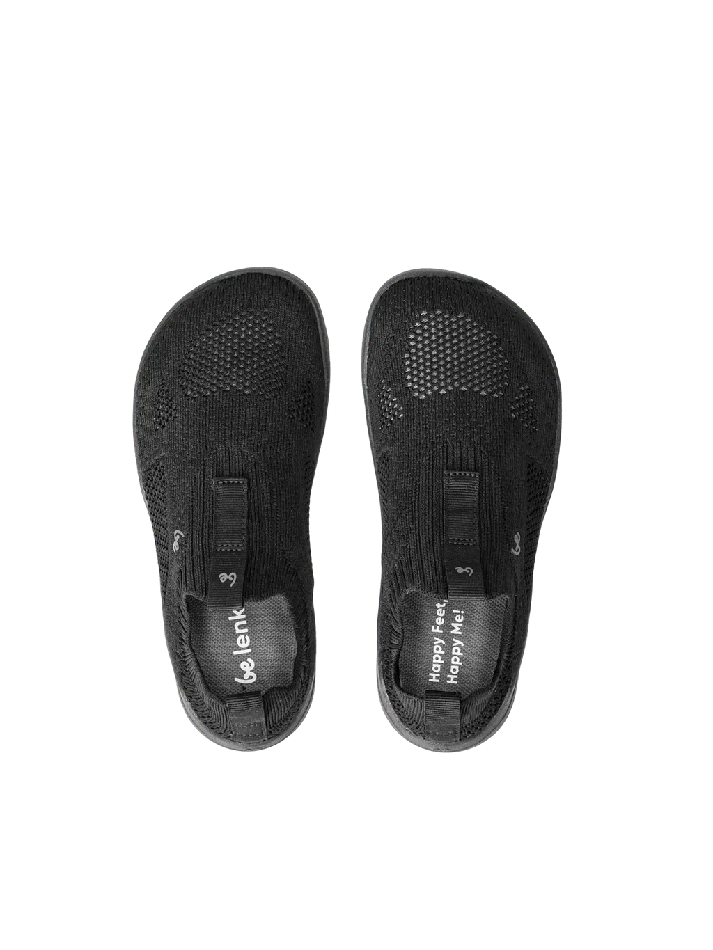 Kids Barefoot Slip-on Shoes Be Lenka Luppo Kids - All Black - BarefootHub - UK Barefoot Shoes