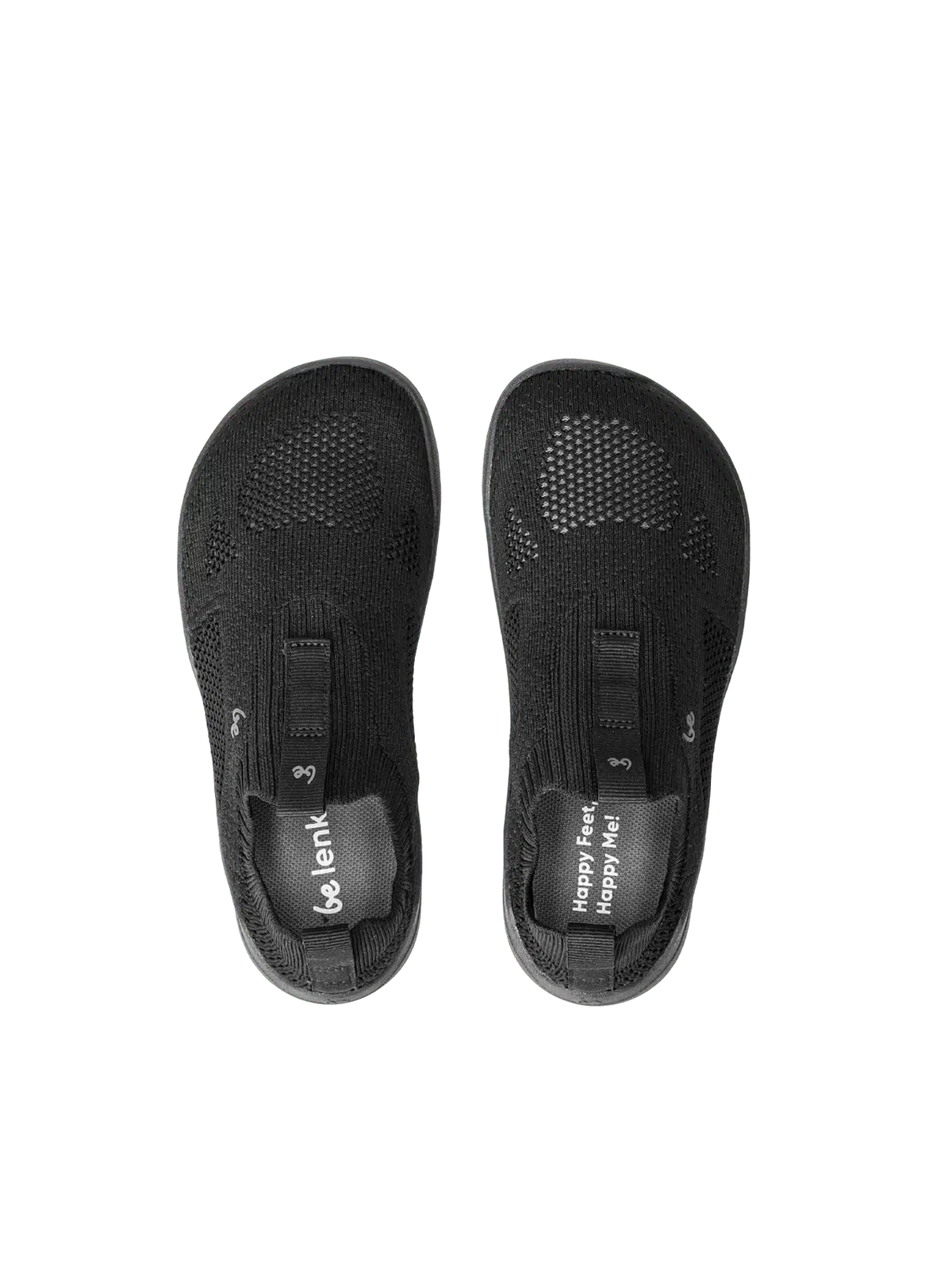 Kids Barefoot Slip-on Shoes Be Lenka Luppo Kids - All Black - BarefootHub - UK Barefoot Shoes