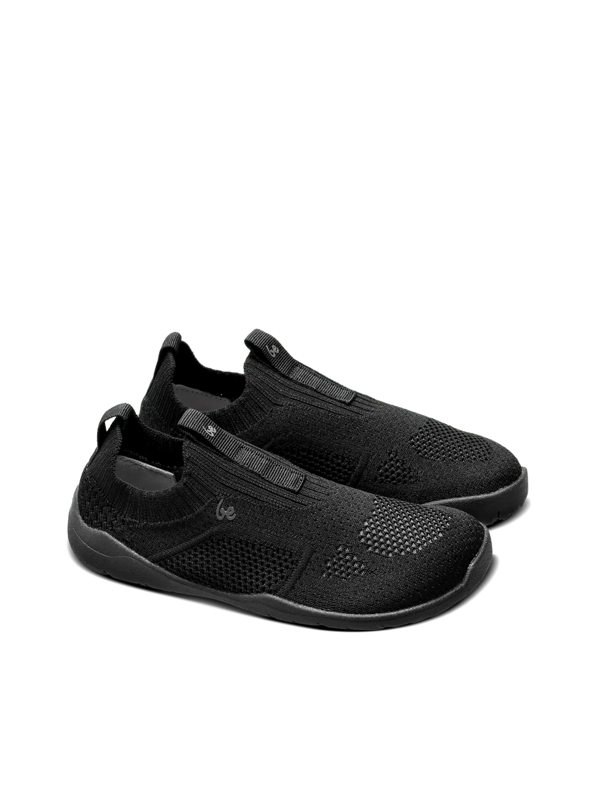 Kids Barefoot Slip-on Shoes Be Lenka Luppo Kids - All Black - BarefootHub - UK Barefoot Shoes