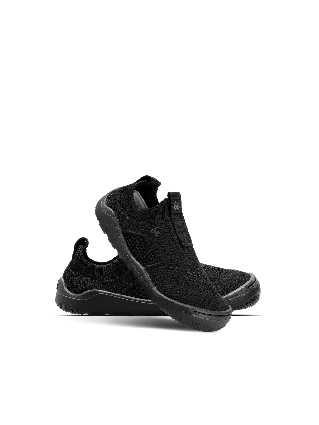 Kids Barefoot Slip-on Shoes Be Lenka Luppo Preschool - All Black - BarefootHub - UK Barefoot Shoes