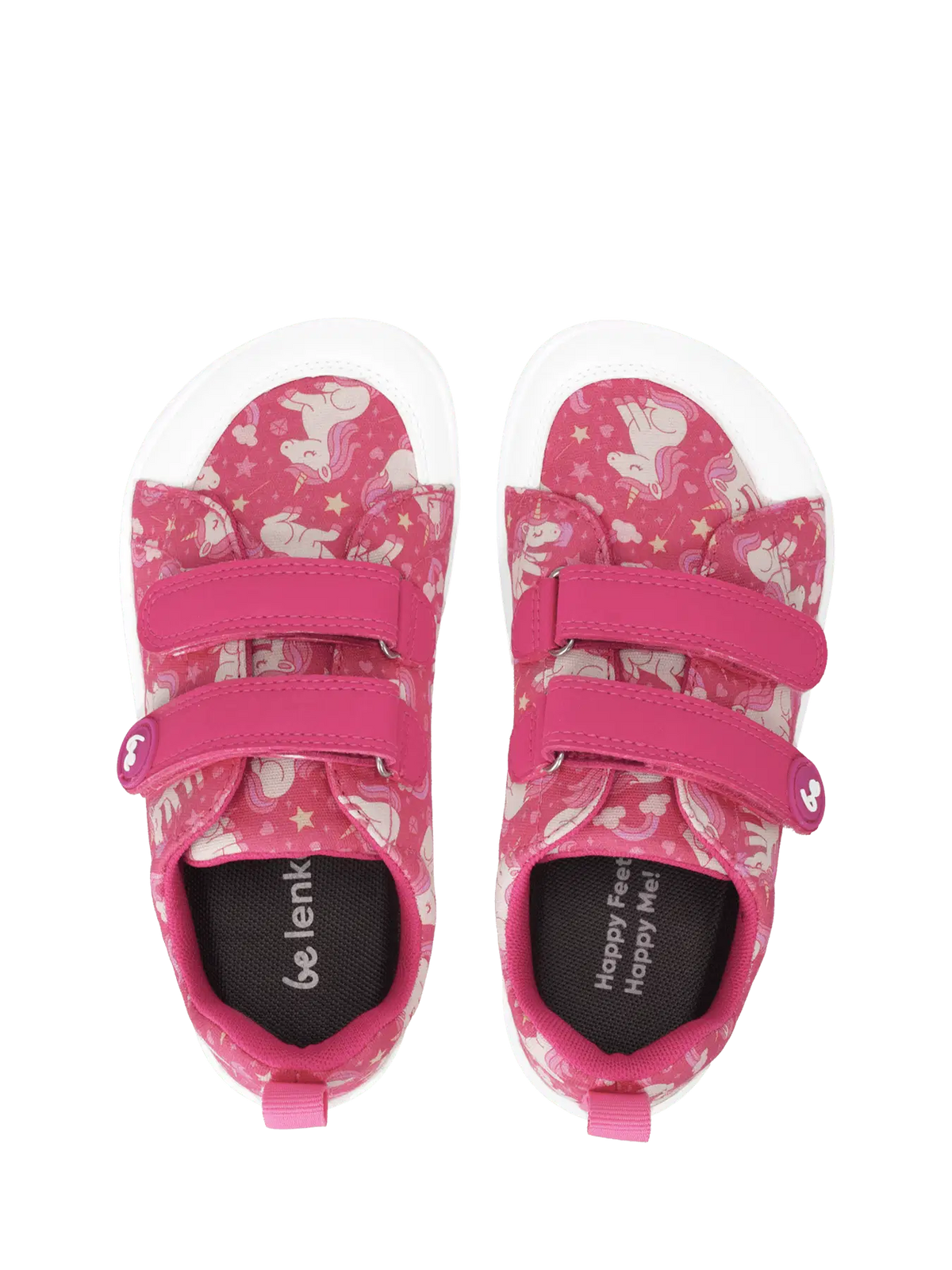Kids barefoot sneakers Be Lenka Canvi Preschool - Unicorn - BarefootHub - UK Barefoot Shoes