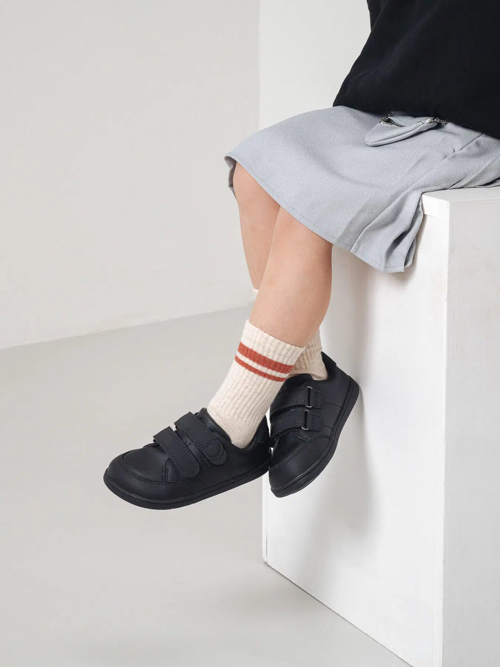 Kids barefoot sneakers Be Lenka Energise Kids - All Black - BarefootHub - UK Barefoot Shoes