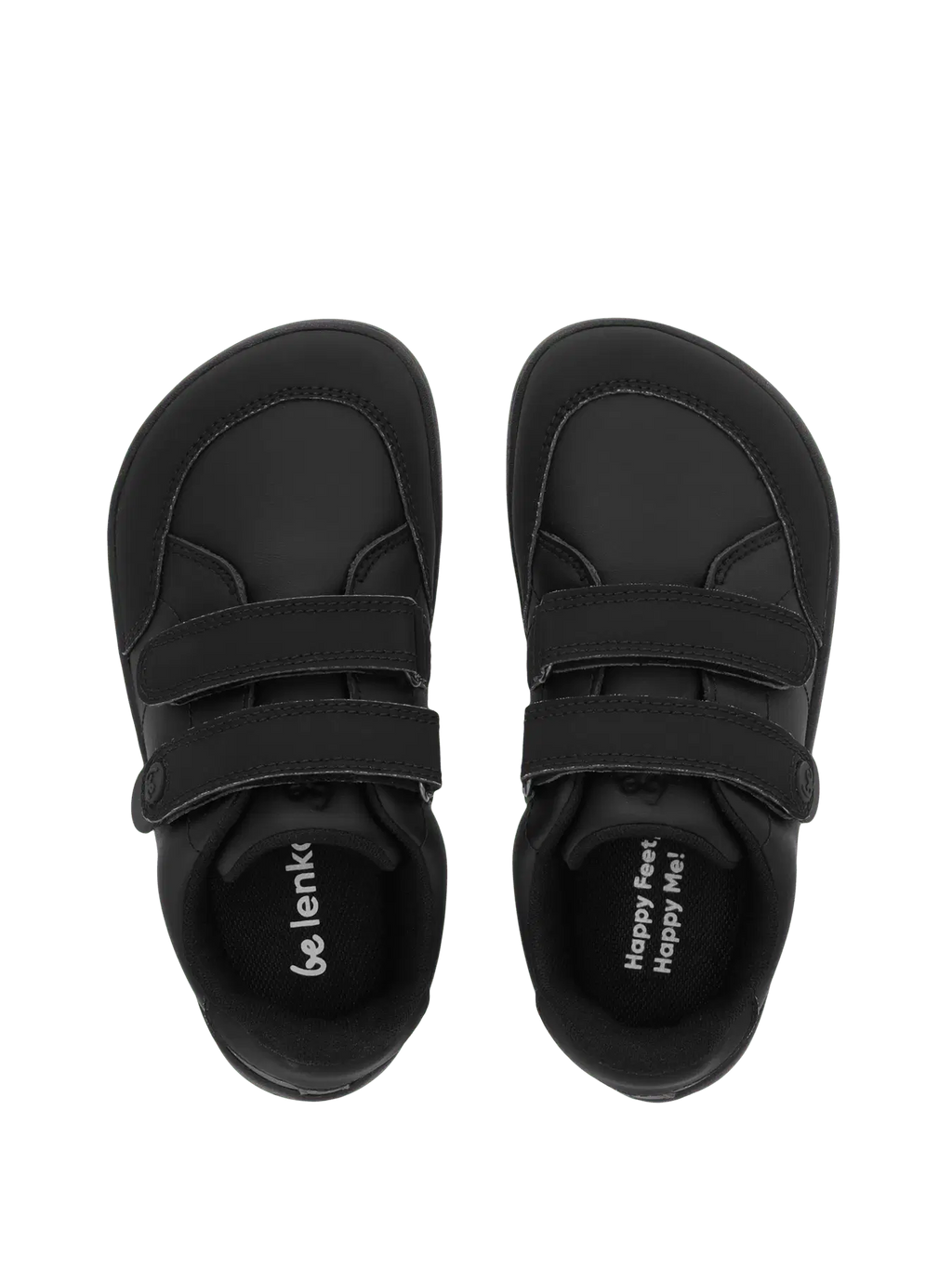 Kids barefoot sneakers Be Lenka Energise Kids - All Black - BarefootHub - UK Barefoot Shoes