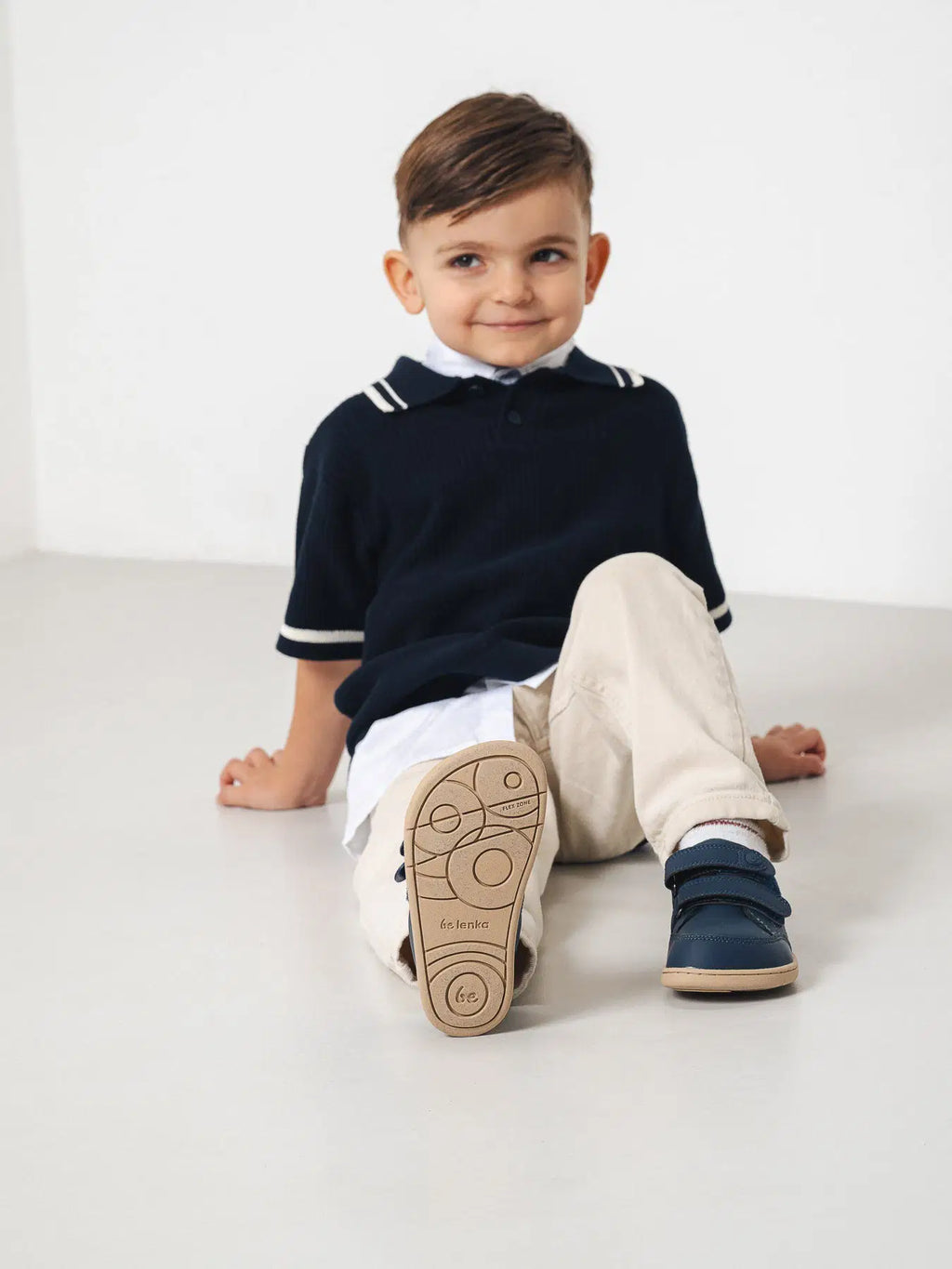 Kids barefoot sneakers Be Lenka Energise Kids - Navy - BarefootHub - UK Barefoot Shoes