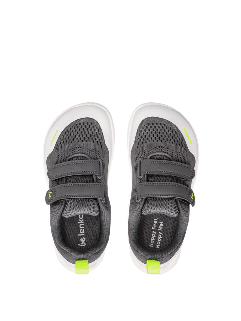 Kids Barefoot Sneakers Be Lenka Nubo Kids - Grey - BarefootHub - UK Barefoot Shoes