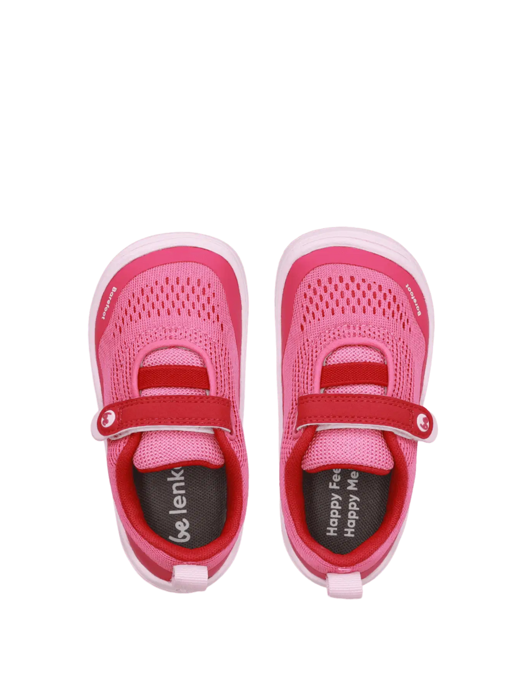 Kids Barefoot Sneakers Be Lenka Nubo Preschool - Pink - BarefootHub - UK Barefoot Shoes