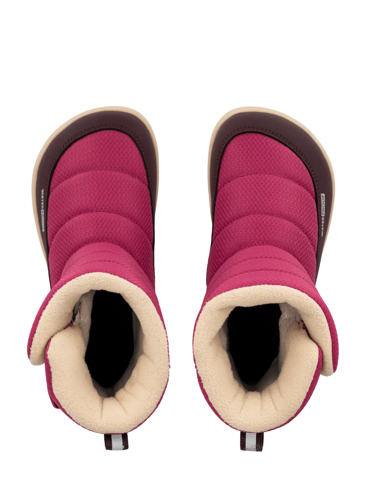 Kids barefoot snow boots Be Lenka Ailo Junior - Berry - BarefootHub - UK Barefoot Shoes