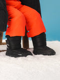 Kids barefoot snow boots Be Lenka Ailo Preschool - All Black - BarefootHub - UK Barefoot Shoes