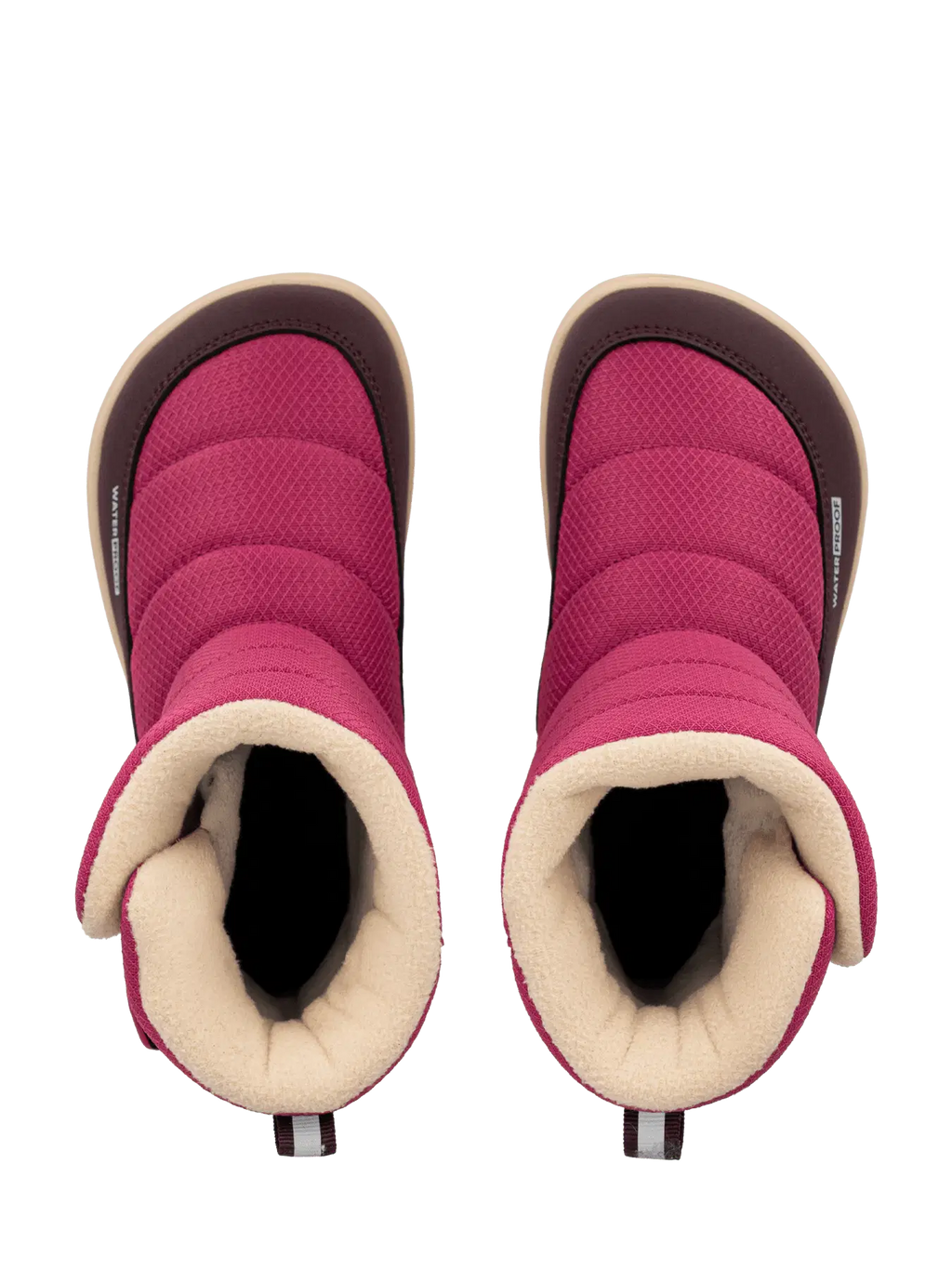 Kids barefoot snow boots Be Lenka Ailo Preschool - Berry - BarefootHub - UK Barefoot Shoes