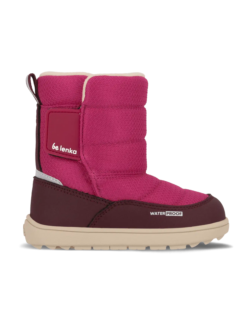 Kids barefoot snow boots Be Lenka Ailo Preschool - Berry - BarefootHub - UK Barefoot Shoes