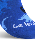 Kids barefoot Socks Be Lenka Kids - Crew - Dino - Royal Blue - 3 pack - BarefootHub - UK Barefoot Shoes
