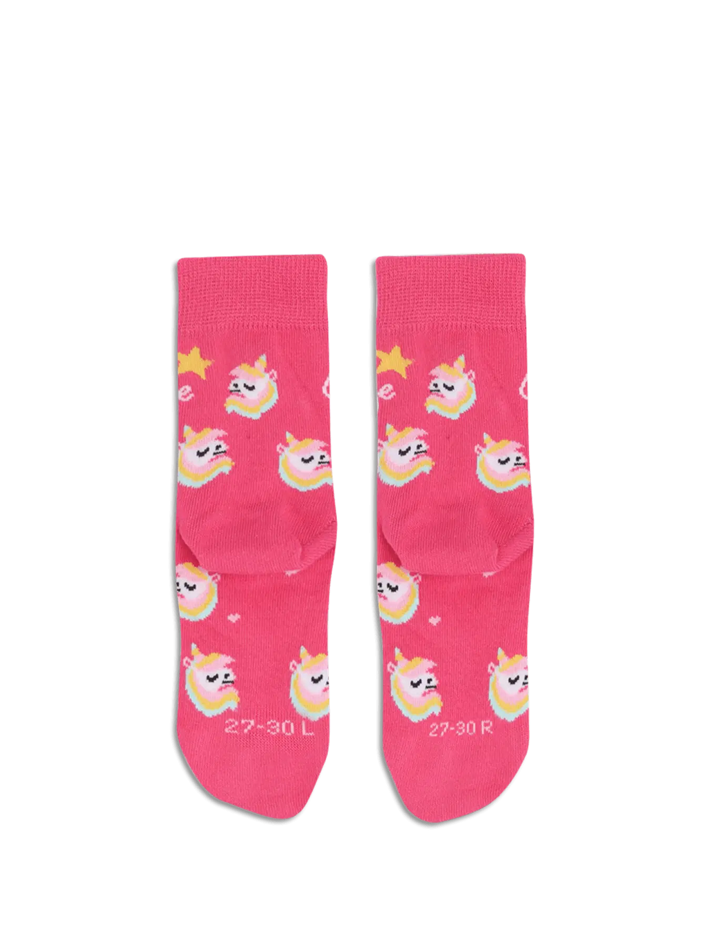Kids barefoot Socks Be Lenka Kids - Crew - Unicorn - BubleGum Pink - BarefootHub - UK Barefoot Shoes