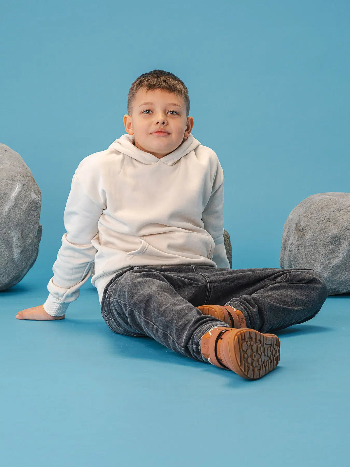 Kids winter barefoot boots Be Lenka Zippu Junior - All Brown - BarefootHub - UK Barefoot Shoes