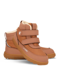 Kids winter barefoot boots Be Lenka Zippu Junior - All Brown - BarefootHub - UK Barefoot Shoes
