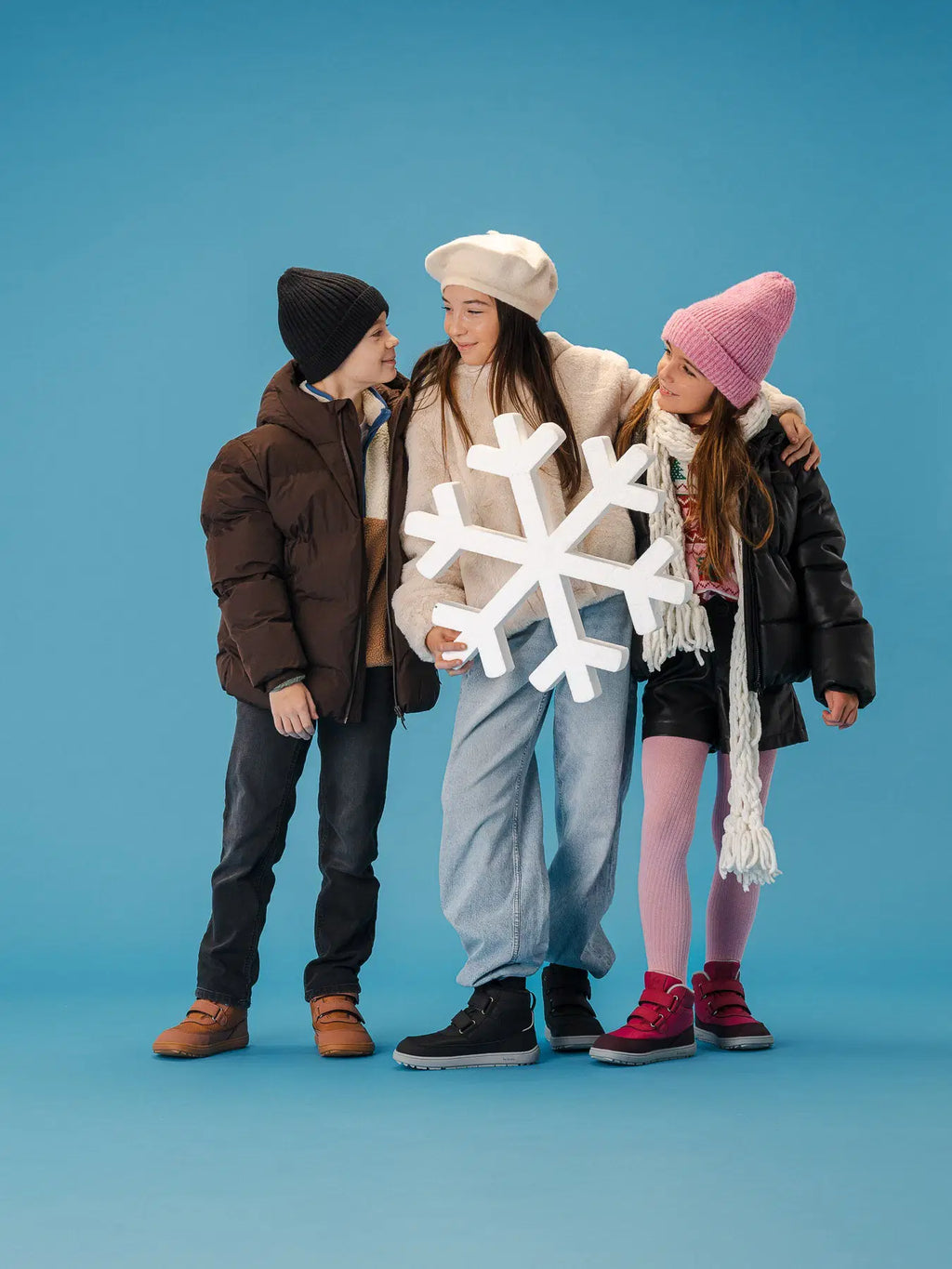 Kids winter barefoot boots Be Lenka Zippu Junior - Black & Grey - BarefootHub - UK Barefoot Shoes