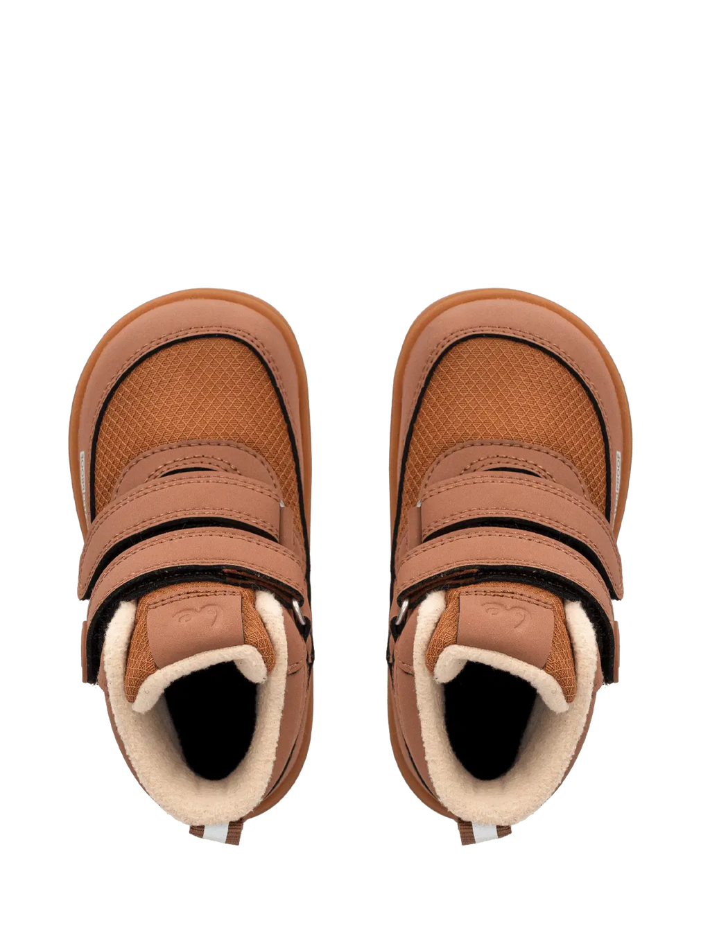 Kids winter barefoot boots Be Lenka Zippu Preschool - All Brown - BarefootHub - UK Barefoot Shoes