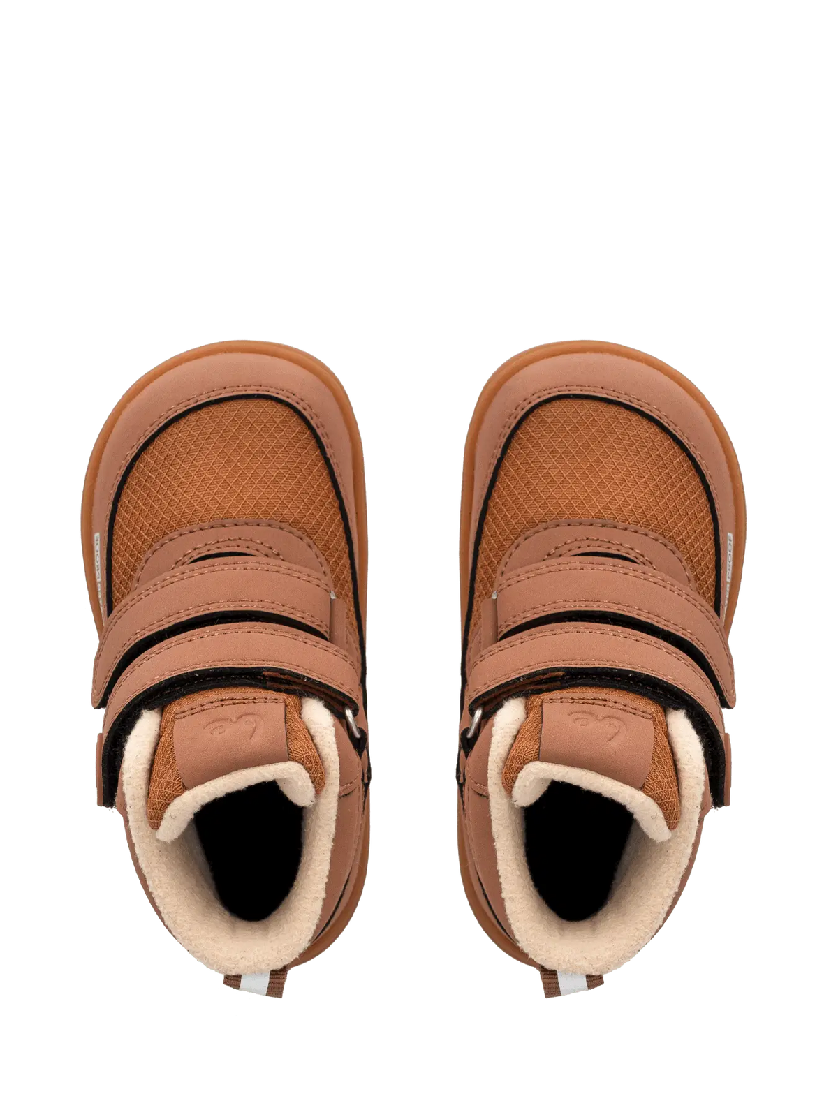 Kids winter barefoot boots Be Lenka Zippu Preschool - All Brown - BarefootHub - UK Barefoot Shoes